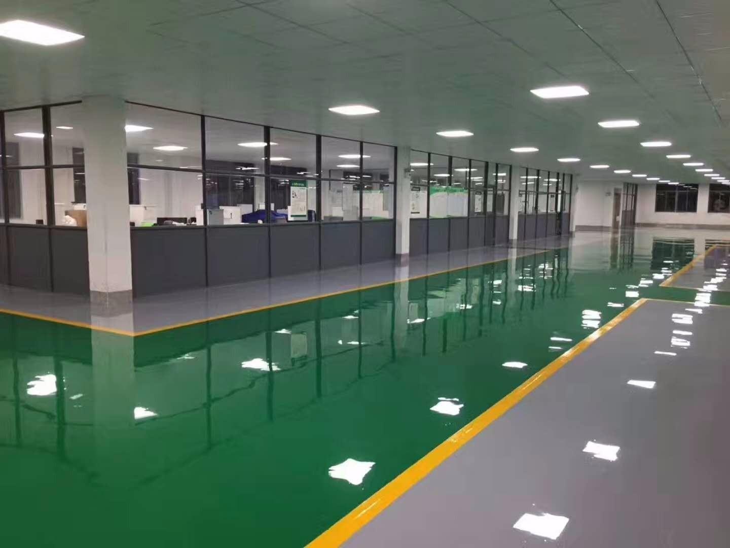 電子車間地坪案例
